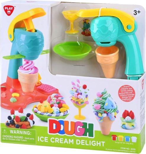 Set creativo con plastilina Delicias de helado
