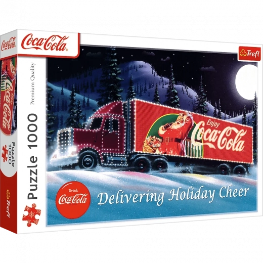 Puzzle de 1000 piezas XMAS COCA-COLA Camión navideño