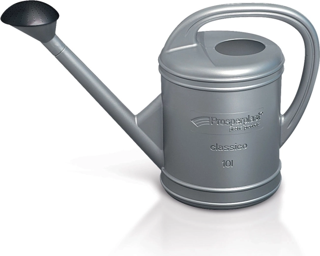 Regadera de jardín Classico 10 l – Prosperplast, plateada
