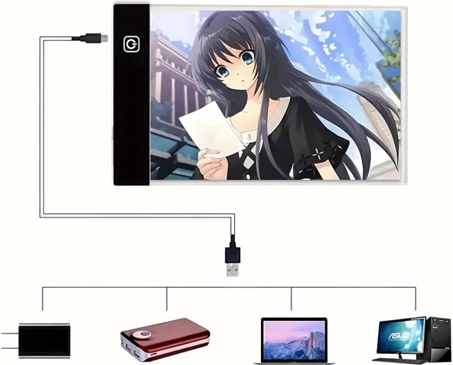 Alimentación por USB y manejo sencillo