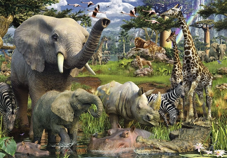 Puzle de 18 000 piezas – naturaleza salvaje Ravensburger