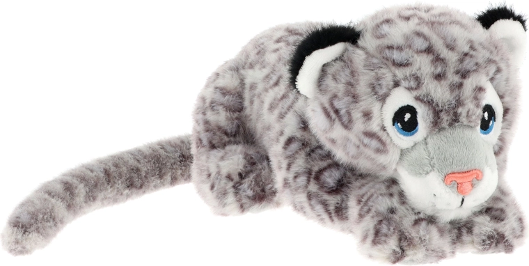 Leopardo de peluche Keeleco para dormir de 25 cm