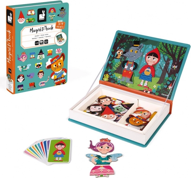 Janod Magnetibook Cuentos – libro educativo magnético
