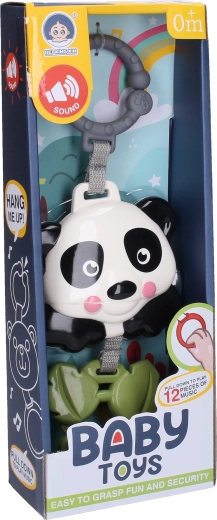 Panda musical para colgar 29 cm - 1 pieza