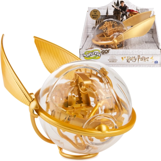 Perplexus Go! Harry Potter laberinto de bolas 3D de la Snitch dorada