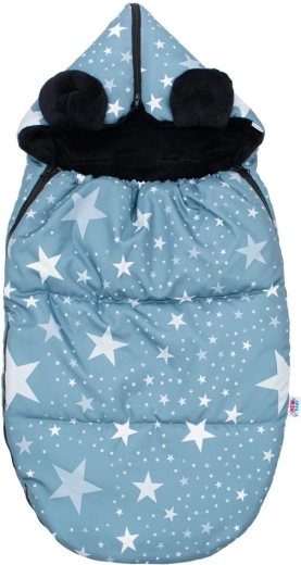 Saco cubrepiés de lujo New Baby estrellitas