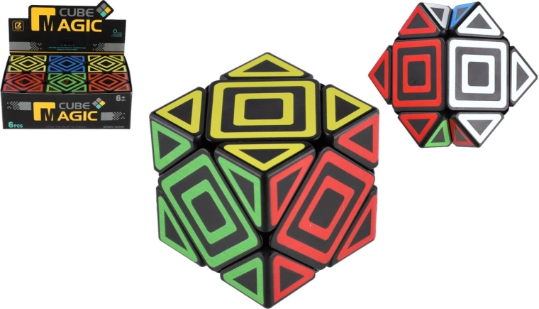 Cubo rompecabezas lógico de plástico 5,5 cm
