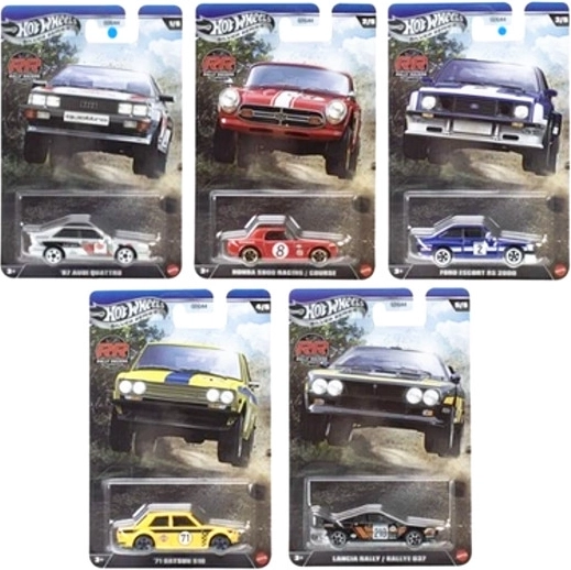 Hot Wheels Silver Series – modelo de colección LANCIA Rally 1:64