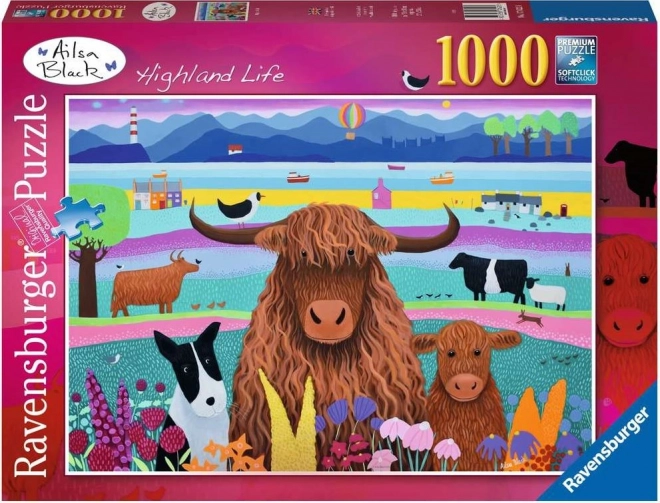 Puzzle Ravensburger Vida en Vysočina 1000 piezas
