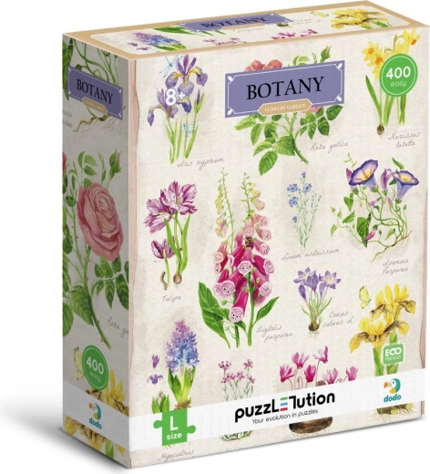 Puzzle Botany Flores de jardín 400 piezas