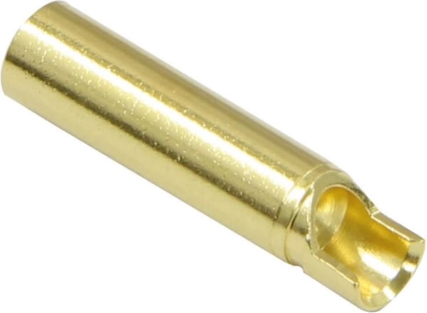 Conector dorado de 4 mm, toma Jamara - 1 unidad