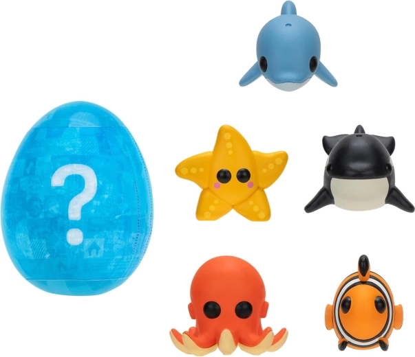 Revelación mágica del huevo en agua