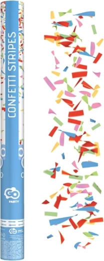 Confeti neumático de papel mezcla de colores Go Party