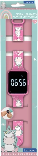 Reloj digital infantil con alarma LEXIBOOK Unicornio