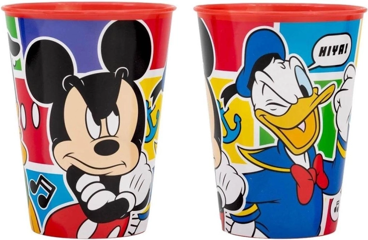 Vaso de plástico Mickey - 1 unidad