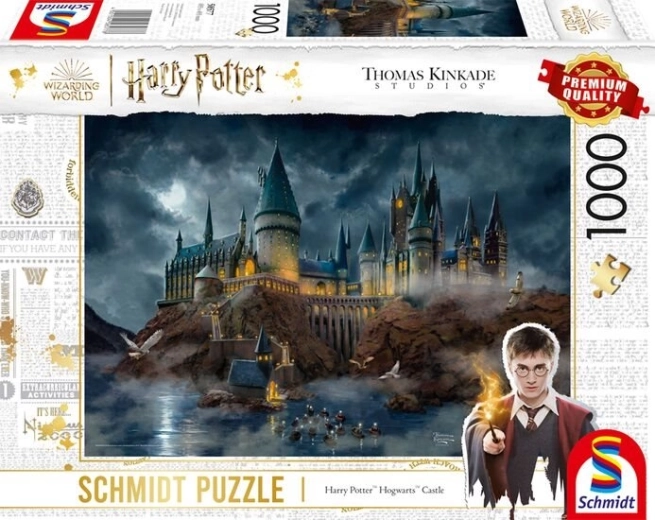 Puzzle Harry Potter Castillo de Hogwarts 1000 piezas