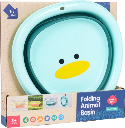 Cubo infantil plegable con patito