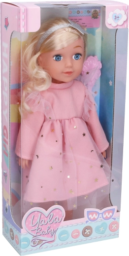 Muñeca con diadema de estrella de 35 cm