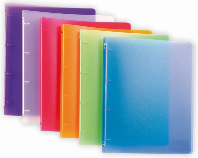 Archivador Opaline rojo A5
