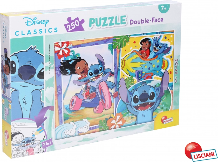 Puzle de doble cara Lilo & Stitch 250 piezas (50 × 35 cm)