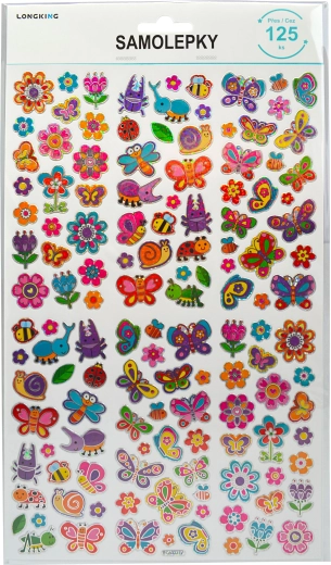 Pegatinas Pradera llena de vida – set de 100 uds