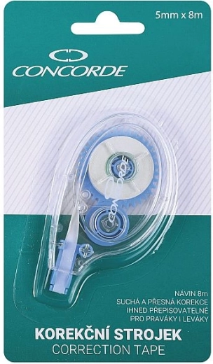 Cinta correctora 5 mm × 8 m desechable
