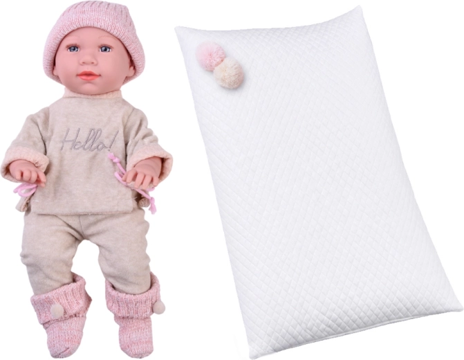 Conjunto adorable y almohadita para dormir