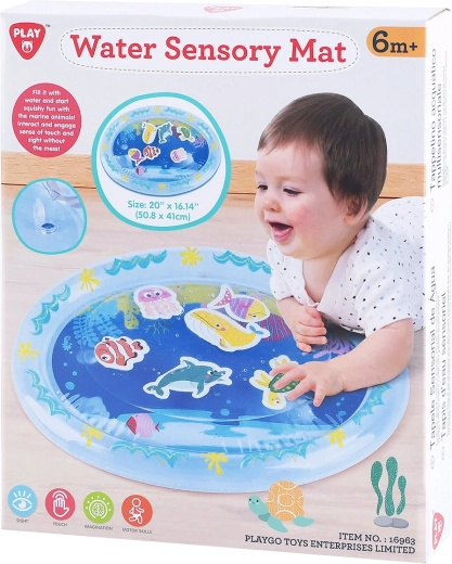 Playgo alfombrilla sensorial de agua para bebés