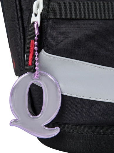 Fácil de sujetar a la mochila y a la cremallera