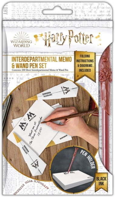 Set de notas HARRY POTTER – bolígrafo y bloc