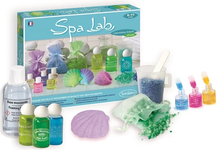 SentoSphere crea tu propio spa: set creativo para sales de baño y geles de ducha