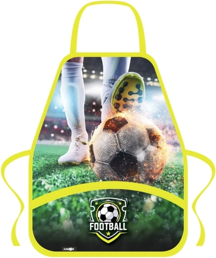 Delantal infantil para manualidades Fútbol - 1 unidad