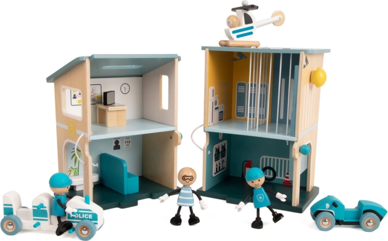 Estación de policía completa para juego de roles