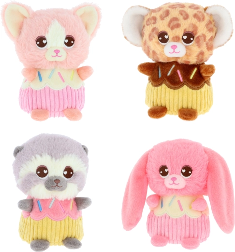 Cupcakes de peluche perfumados KEEL de 16 cm – 4 tipos