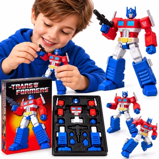 Figura para montar Hasbro Transformers Optimus Prime de 12 cm