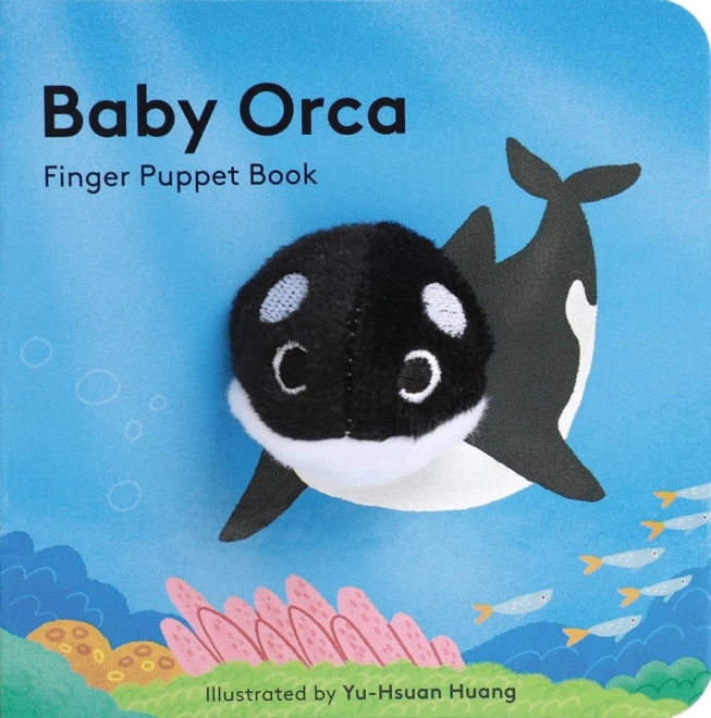 Libro interactivo con marioneta de dedo La cría de orca