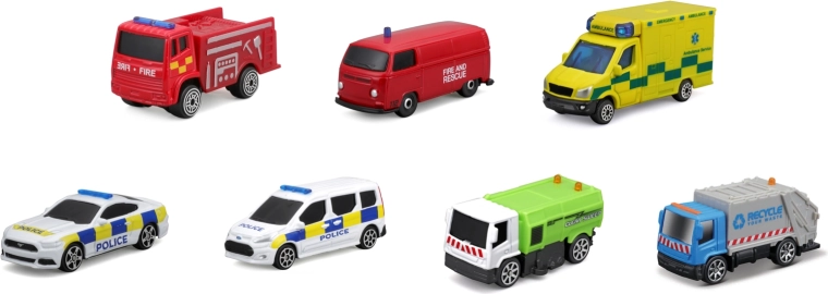 Maisto Alarm Busters vehículo de rescate con luces y sonidos