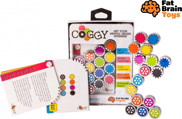 Rompecabezas FAT BRAIN Coggy – rompecabezas de viaje con 16 piezas