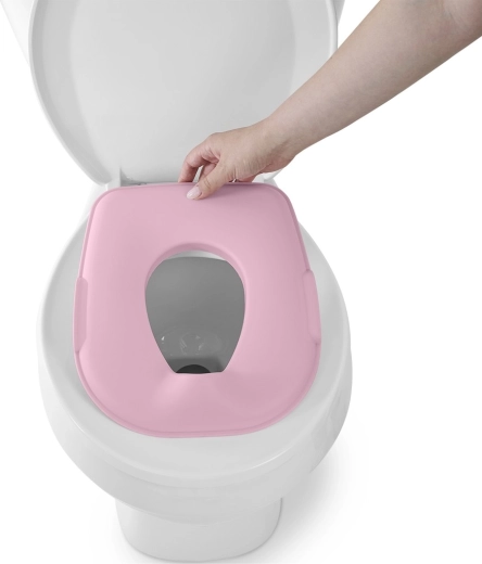 Reductor seguro para el inodoro de adultos