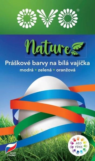 Ovo Nature lápices de colores – 3 colores (azul, verde, naranja)