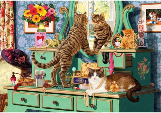 Puzzle ANATOLIAN tocador de gatitos 260 piezas