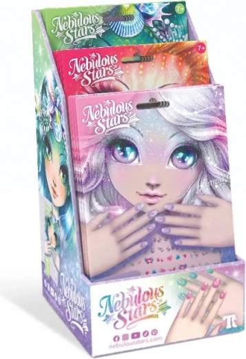 Nebulous Stars pegatinas para uñas para niños