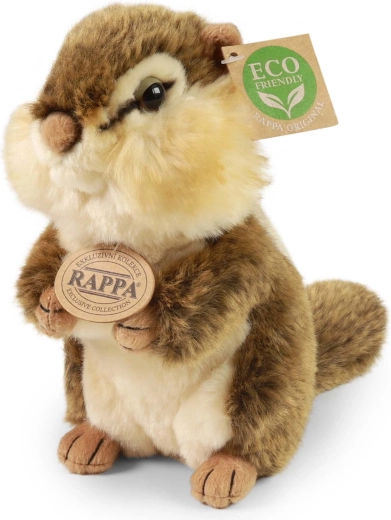 Ardilla listada de peluche 20 cm ECO-FRIENDLY