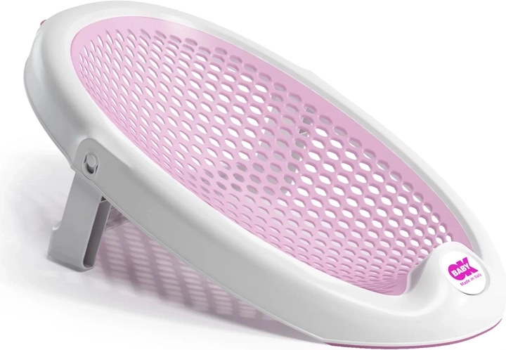 Ok Baby hamaca plegable para bañera Jelly rosa 0–8 meses - 1 unidad
