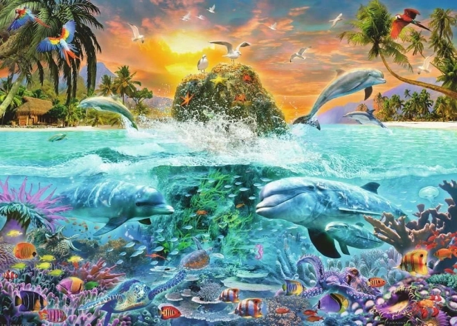 Puzzle Ravensburger Isla submarina 1000 piezas