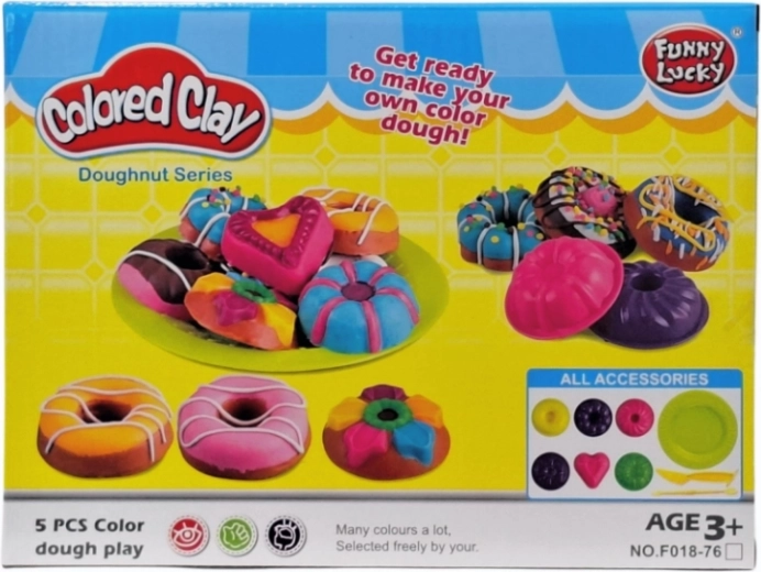 Masa para modelar – set para hacer donuts