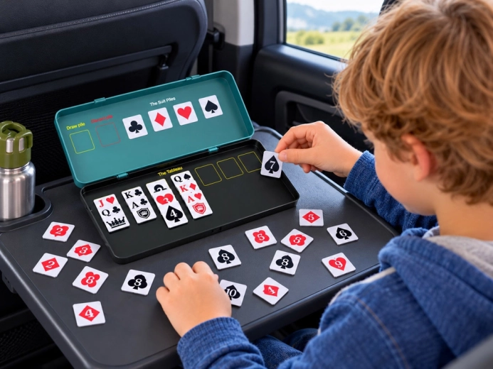 Cartas magnéticas para jugar cómodamente