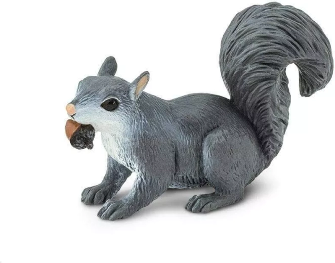 Safari Ltd. ardilla gris con bellota - 1 pieza