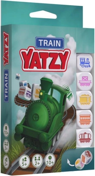 YATZY – tren, juego de dados para niños a partir de 5 años