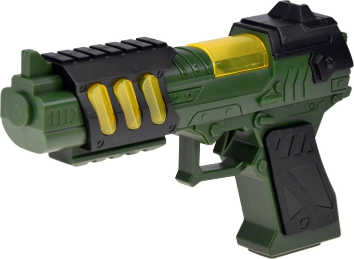 Pistola con efectos de luz y sonido